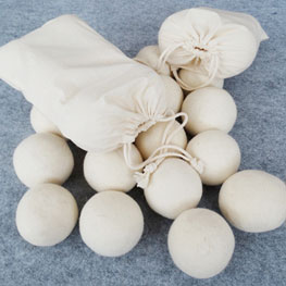 supplier wool dryer ball with label